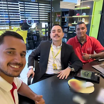 Reunião de assessoria no escritório