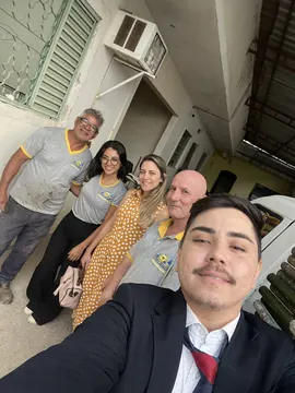 Visita ao pátio do Chileno com a equipe